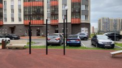 Площадка для воркаута в городе Санкт-Петербург №11510 Большая Современная фото