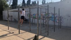 Площадка для воркаута в городе Севастополь №11530 Средняя Современная фото