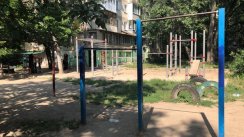 Площадка для воркаута в городе Симферополь tmp фото