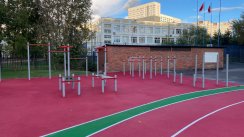 Площадка для воркаута в городе Москва №11552 Средняя Современная фото