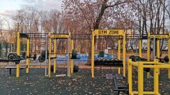 Площадка для воркаута в городе Москва №11590 Средняя Современная фото