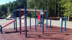 Площадка для воркаута в городе Нижний Новгород №11624 Средняя Хомуты фото