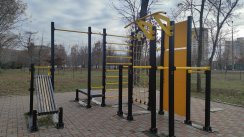 Площадка для воркаута в городе Ростов-на-Дону №11653 Маленькая Современная фото