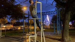 Площадка для воркаута в городе Подгорица №11689 Средняя Советская фото