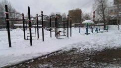 Площадка для воркаута в городе Красногорск №11709 Средняя Современная фото