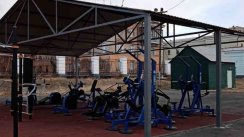 Площадка для воркаута в городе Новотроицк №11738 Маленькая Советская фото