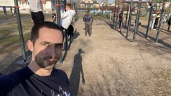 Площадка для воркаута в городе Гусь-Хрустальный №11776 Большая Современная фото