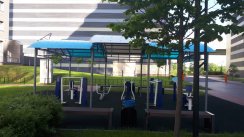 Площадка для воркаута в городе Санкт-Петербург №11875 Средняя Современная фото