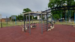 Площадка для воркаута в городе Цимлянск №11903 Средняя Современная фото