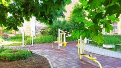 Площадка для воркаута в городе Кронштадт №11922 Средняя Современная фото