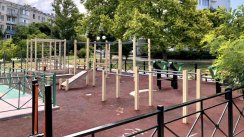 Площадка для воркаута в городе Севастополь №11925 Средняя Современная фото