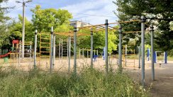 Площадка для воркаута в городе Севастополь №11928 Средняя Современная фото