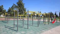 Площадка для воркаута в городе Гомель №11976 Большая Современная фото