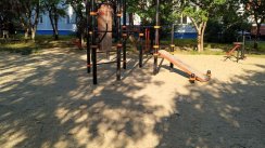 Площадка для воркаута в городе Озёрск №12000 Средняя Современная фото