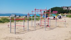 Площадка для воркаута в городе Находка №12034 Маленькая Современная фото
