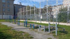 Площадка для воркаута в городе Хабаровск №12055 Средняя Современная фото