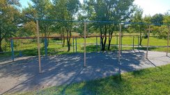 Площадка для воркаута в городе Хабаровск №12066 Средняя Советская фото