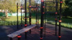 Площадка для воркаута в городе Москва №12067 Маленькая Хомуты фото