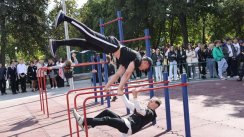 Площадка для воркаута в городе Гомель №12140 Большая Хомуты фото