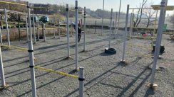 Площадка для воркаута в городе Владивосток №12163 Большая Современная фото