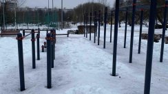 Площадка для воркаута в городе Москва №12264 Большая Современная фото