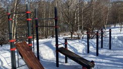 Площадка для воркаута в городе Москва №12301 Маленькая Хомуты фото