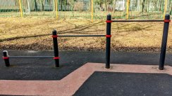 Площадка для воркаута в городе Москва №12341 Средняя Современная фото