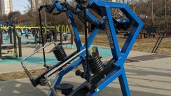 Площадка для воркаута в городе Москва №12348 Средняя Современная фото
