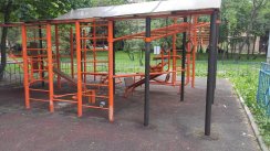 Площадка для воркаута в городе Москва №12435 Средняя Современная фото