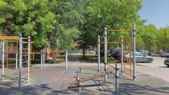 Площадка для воркаута в городе Тюмень №12449 Средняя Хомуты фото