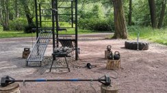 Площадка для воркаута в городе Санкт-Петербург №12530 Большая Современная фото