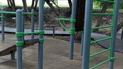 Площадка для воркаута в городе Екатеринбург №12543 Маленькая Современная фото