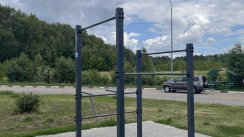 Площадка для воркаута в городе Подольск №12558 Маленькая Современная фото