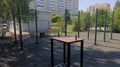 Площадка для воркаута в городе Тюмень №12559 Средняя Хомуты фото