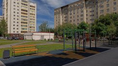 Площадка для воркаута в городе Тюмень №12569 Средняя Хомуты фото