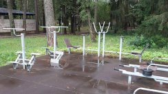 Площадка для воркаута в городе Протвино №12626 Средняя Современная фото