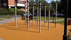 Площадка для воркаута в городе Москва №12631 Средняя Хомуты фото