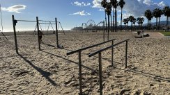 Площадка для воркаута в городе Санта-Моника №12733 Большая Легендарная фото