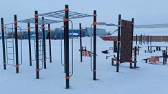 Площадка для воркаута в городе Инта №12755 Средняя Хомуты фото