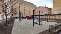 Площадка для воркаута в городе Санкт-Петербург №12763 Средняя Хомуты фото
