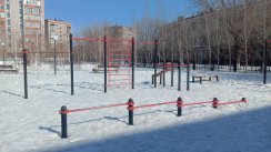 Площадка для воркаута в городе Актобе №12764 Средняя Хомуты фото