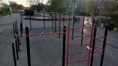 Площадка для воркаута в городе Актобе №12790 Средняя Хомуты фото