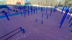 Площадка для воркаута в городе Сергиев Посад №12801 Большая Легендарная фото