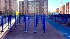Площадка для воркаута в городе Сергиев Посад №12801 Большая Легендарная фото