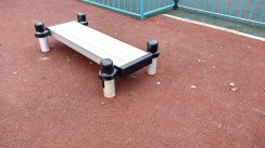 Площадка для воркаута в городе Москва №2174 Маленькая Современная фото