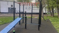 Площадка для воркаута в городе Москва №13119 Маленькая Советская фото