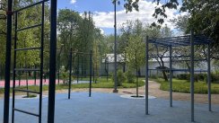 Площадка для воркаута в городе Москва №13130 Маленькая Хомуты фото