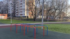 Площадка для воркаута в городе Москва №43 Средняя Современная фото