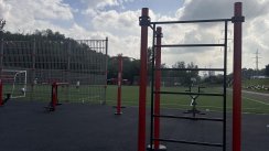 Площадка для воркаута в городе Москва №13189 Большая Современная фото