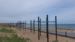 Площадка для воркаута в городе Южно-Сахалинск №13210 Средняя Хомуты фото